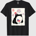 4th of July USA Grumpy Frog Independence Day Funny Patriotic T-Shirt